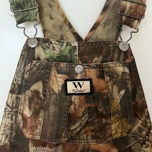 Camo overalls!